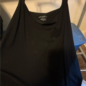 Lane Bryant Classic Black Tank Top